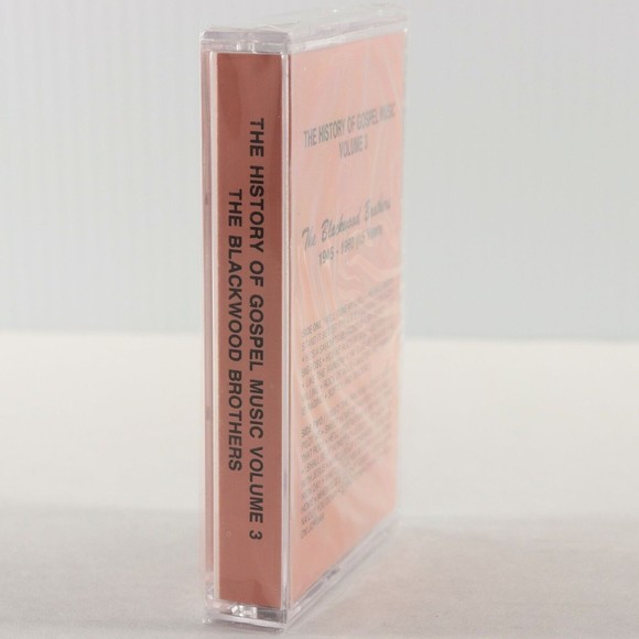 The History of Gospel Music Vol. 3 Blackwood Brothers 1945-60 Cassette Tape NEW - Picture 3 of 6